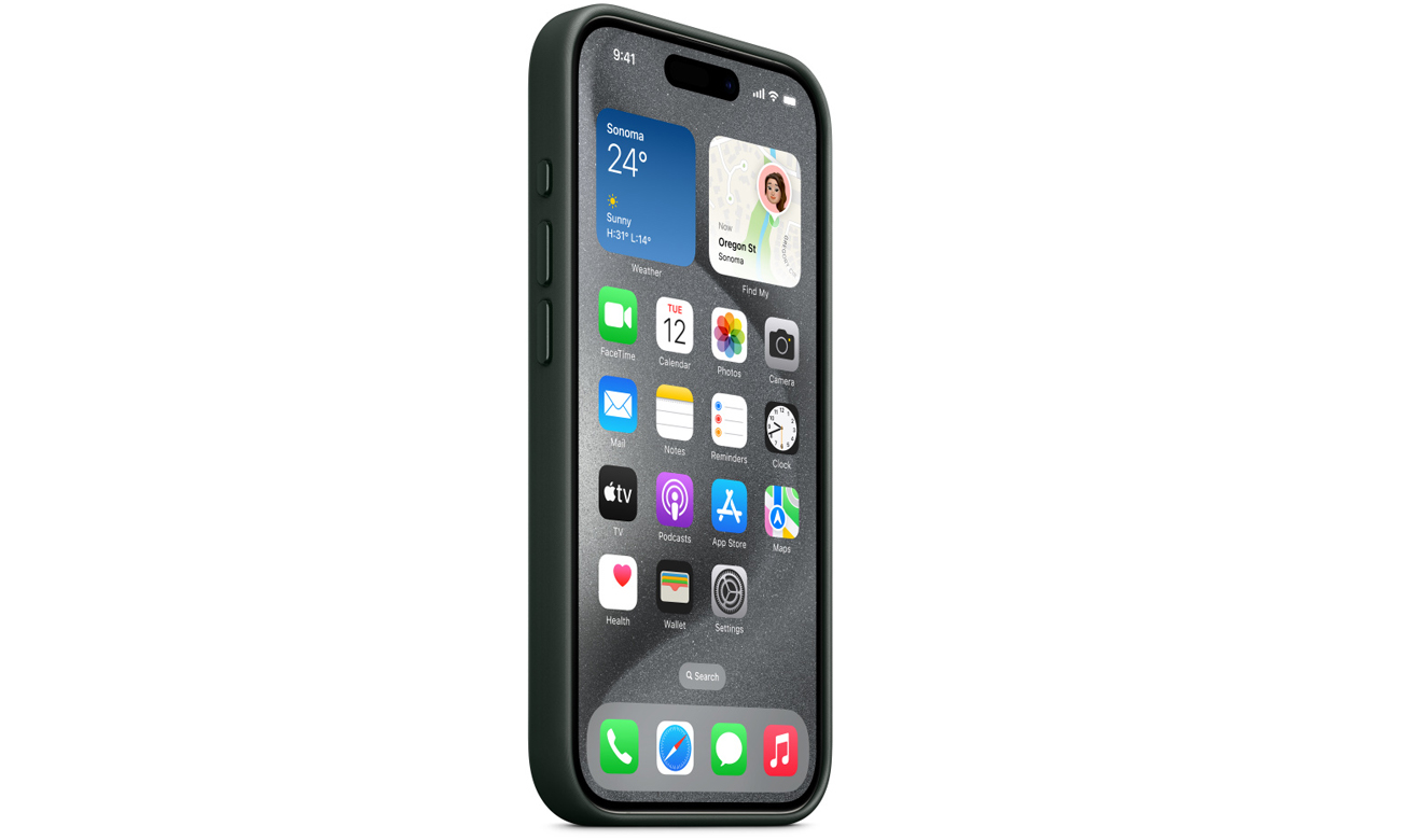 iPhone 15 Pro Feingewebe Case