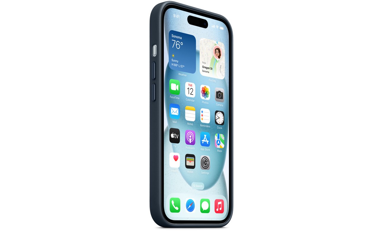 iPhone 15 Feingewebe Case