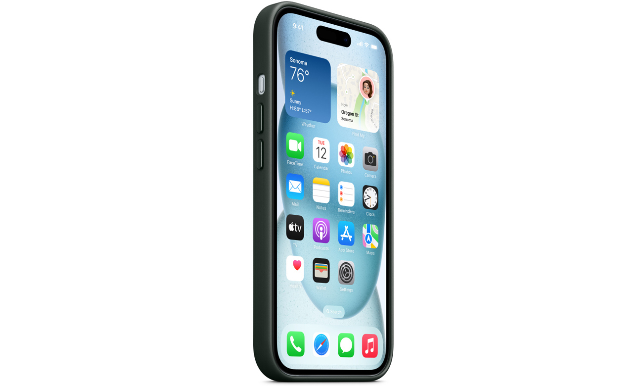 iPhone 15 Feingewebe Case