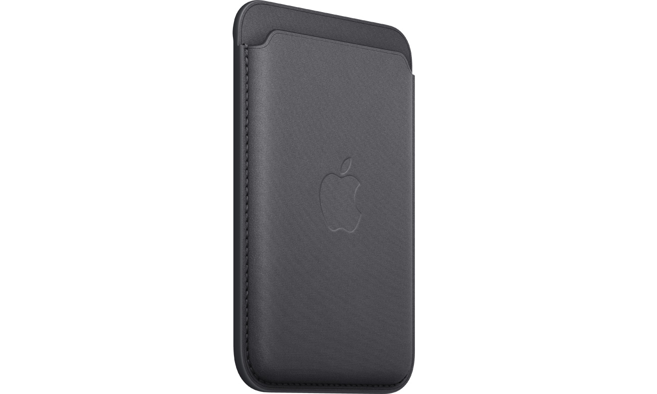 iPhone Feingewebe Wallet mit MagSafe – Schwarz