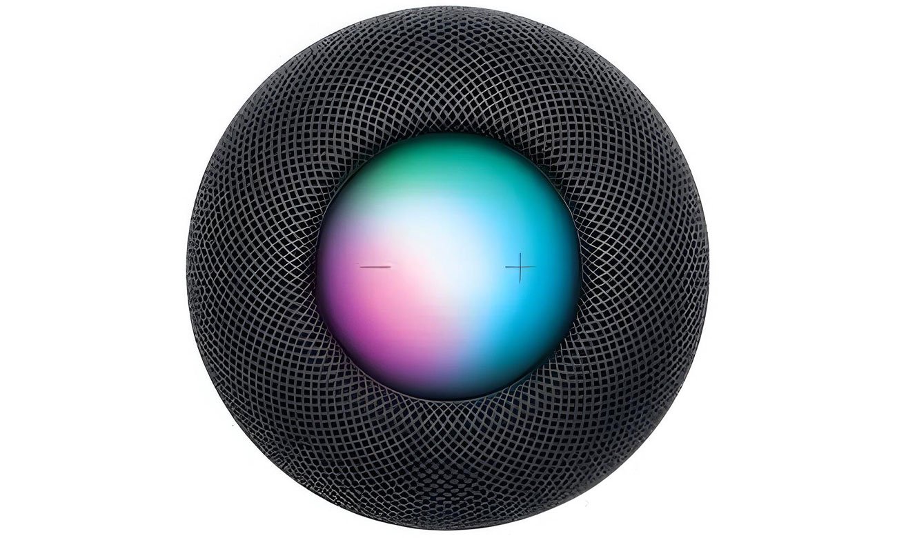 Inteligentny głośnik Apple HomePod Mini Szary - Widok od góry