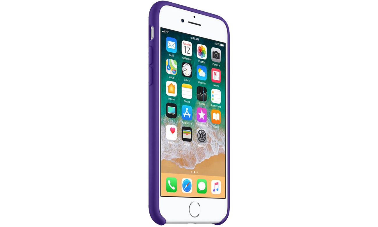 Apple Silicone Case do iPhone 7/8 Ultra Violet