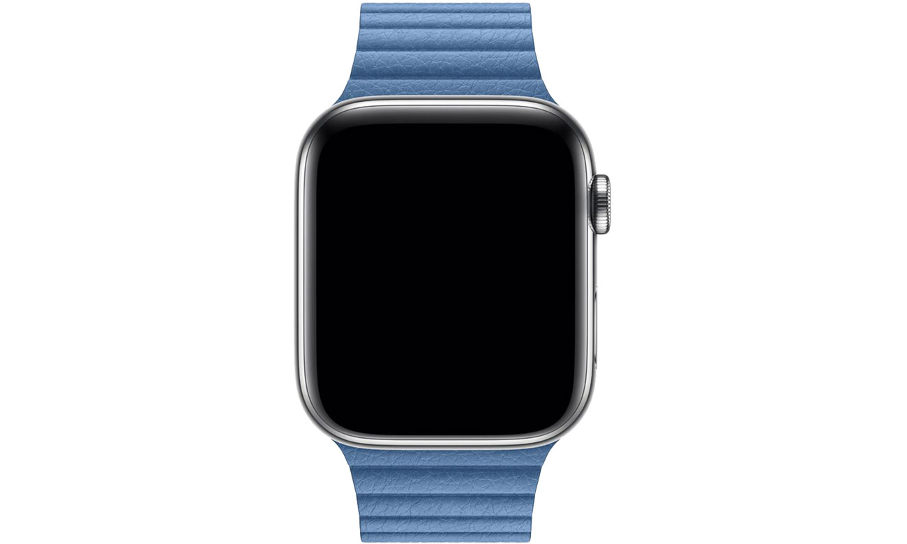 Apple Opaska skórzana niebieska do koperty 44 mm M