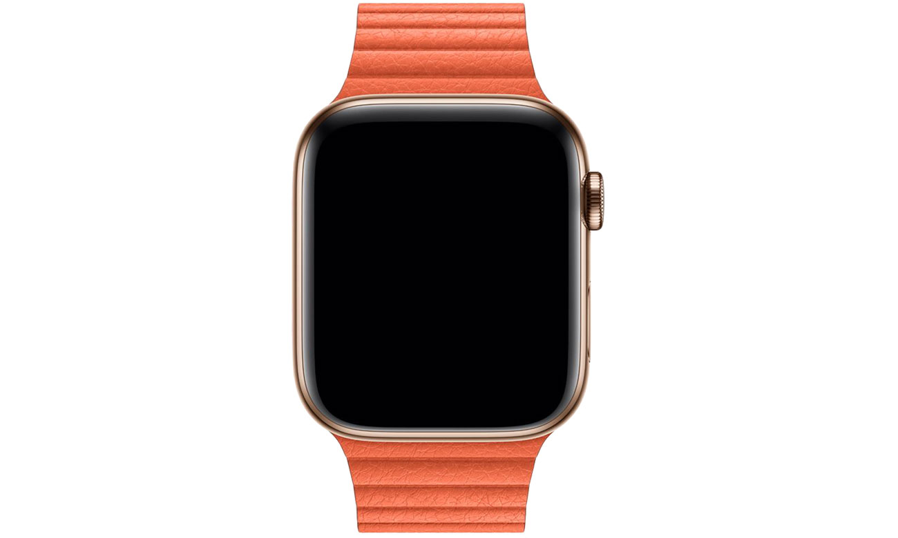 Apple Opaska skórzana piaskowa koperty 44 mm M