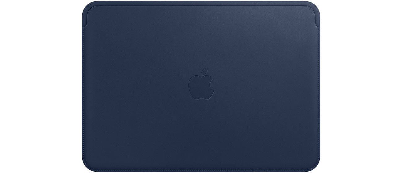 Apple Leather Sleeve do MacBook 12'' Midnight Blue MQG02ZM/A