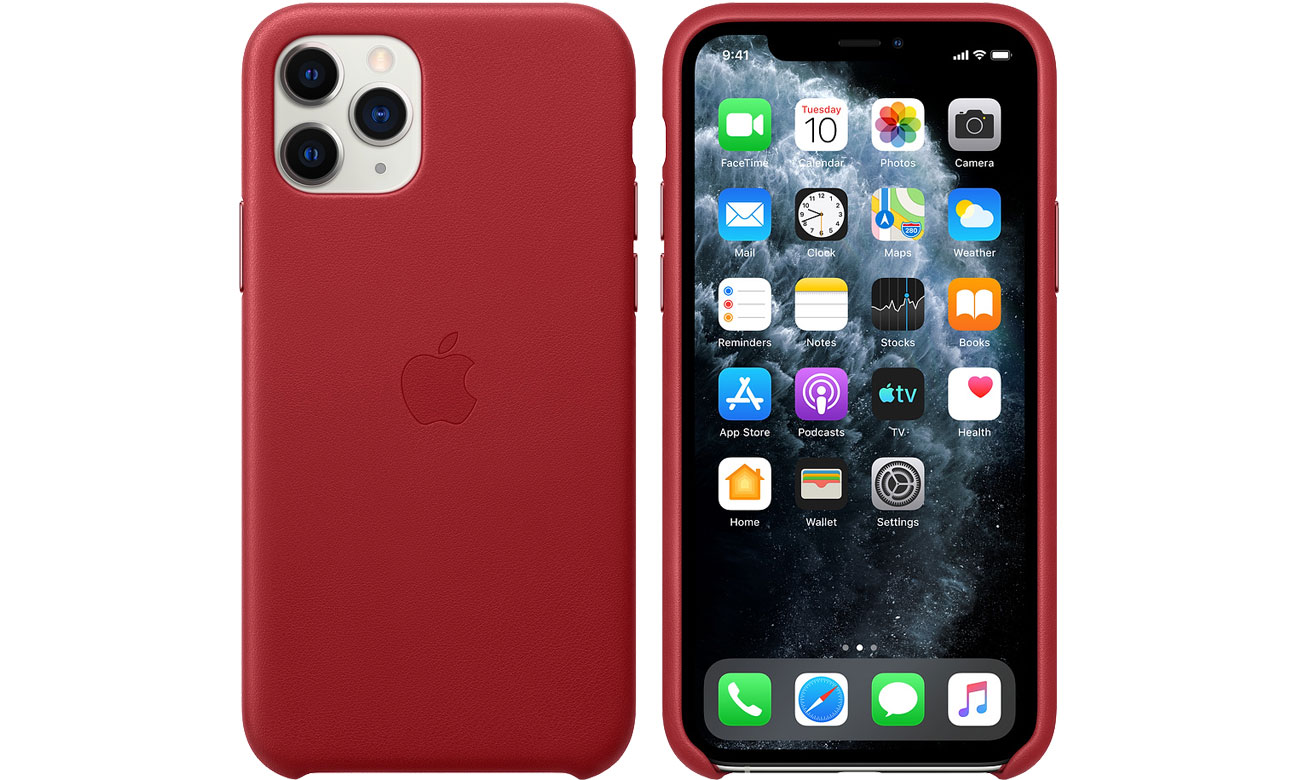 Apple Leather Case do iPhone 11 Pro (PRODUCT)RED MWYF2ZM/A