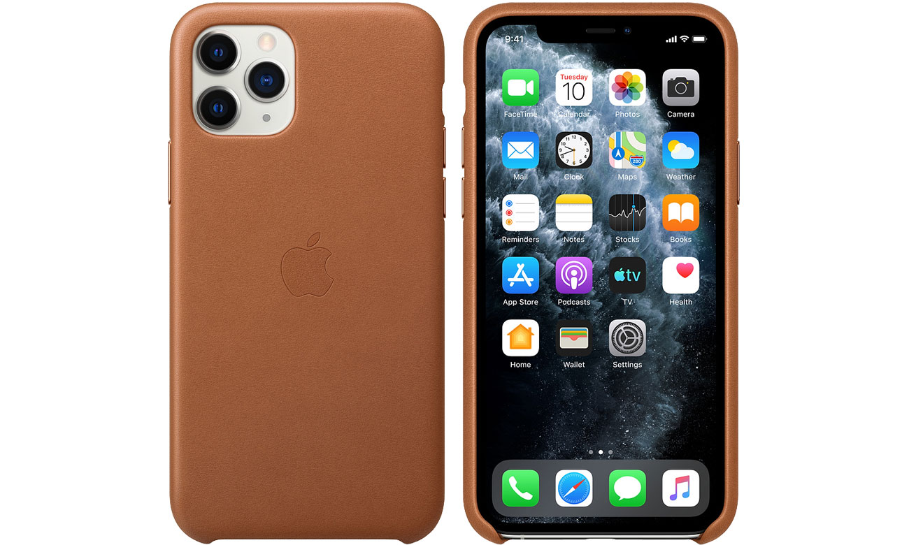 Apple Leather Case do iPhone 11 Pro Saddle Brown MWYD2ZM/A