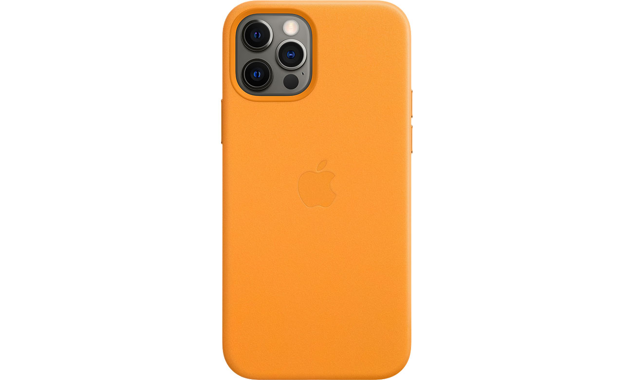 Apple Skórzane etui iPhone 12|12Pro kalifornijski mak MHKC3ZM/A