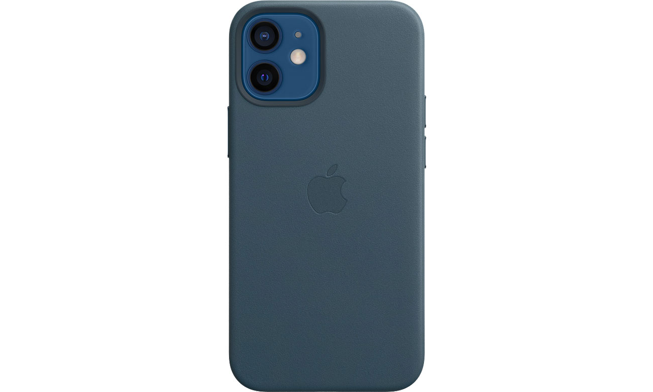 Apple Skórzane etui iPhone 12 mini bałtycki błękit MHK83ZM/A