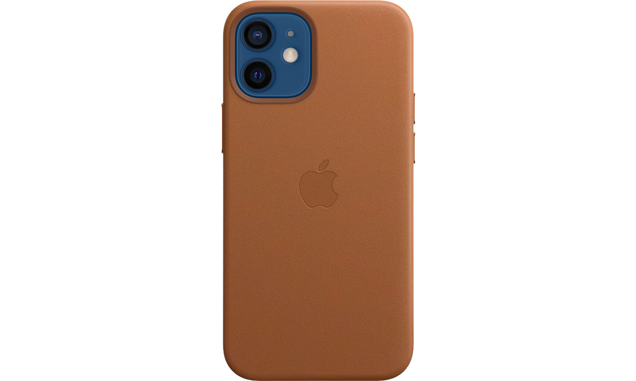 Apple Skórzane etui iPhone 12 mini naturalny brąz MHK93ZM/A