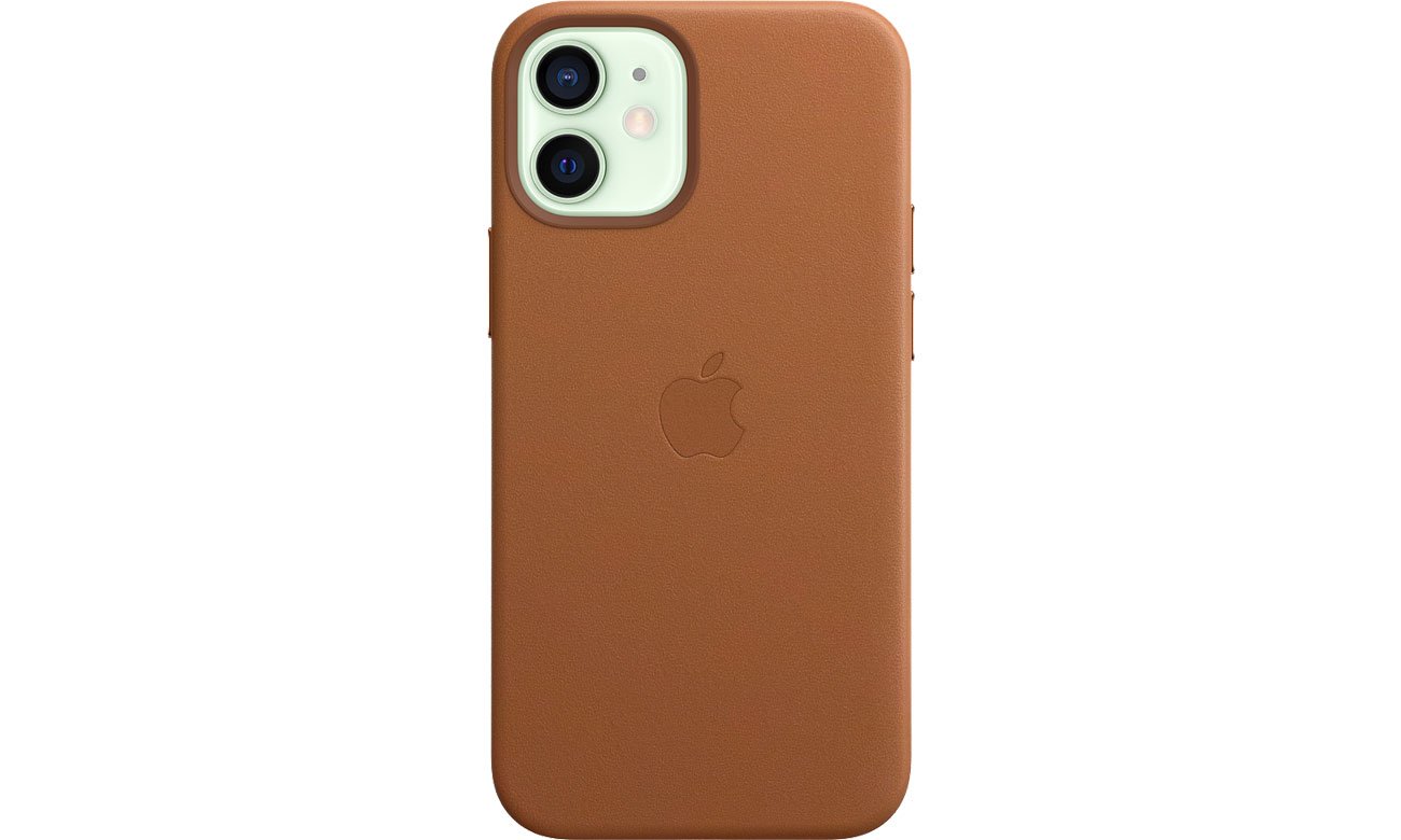 Apple Skórzane etui iPhone 12 mini naturalny brąz MHK93ZM/A