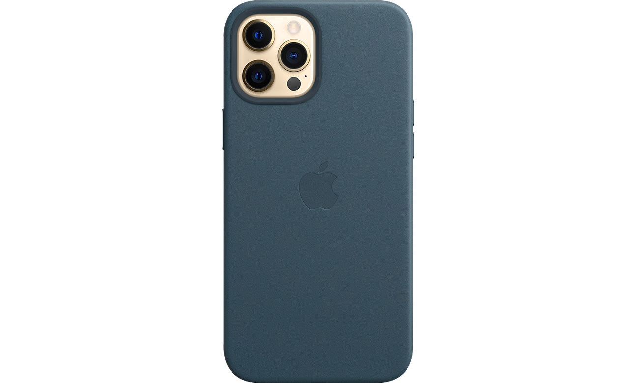 Skórzane etui iPhone 12 Pro Max bałtycki błękit MHKK3ZM/A