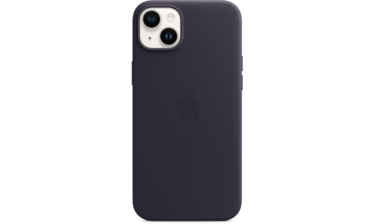 Skórzane etui do iPhone 14 Plus atrament