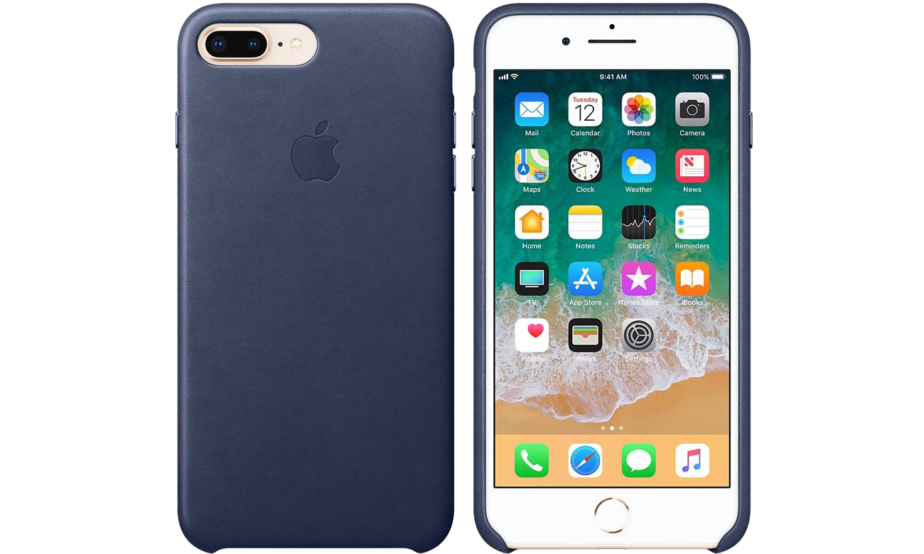 Apple Leather Case do iPhone 7/8 Plus