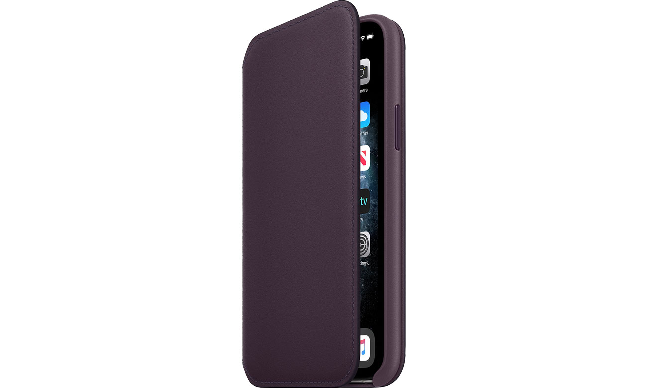 Apple Leather Folio do iPhone 11 Pro Aubergine MX072ZM/A