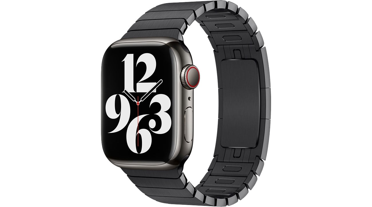 Apple Bransoleta panelowa 38 mm czarna
