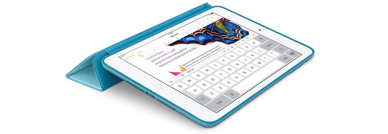 Apple iPad mini Smart Case Błękitny