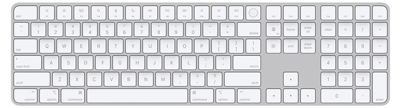 Klawiatura do domu i biura Apple Magic Keyboard z Touch ID