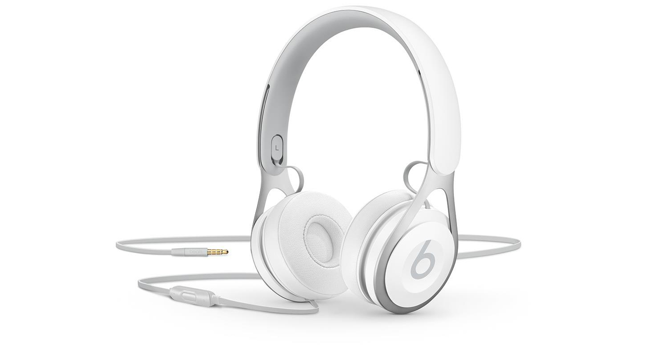 Słuchawki przewodowe Apple Beats EP On-Ear pałąk stal nierdzewna dynamiczne brzmienie