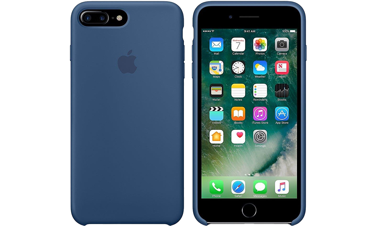 Etui Apple Silicone Case do iPhone 7 Plus lazurowy MMQX2ZM/A