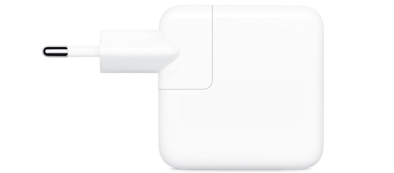 Apple Dual USB-C Netzteil 35W Seitenansicht