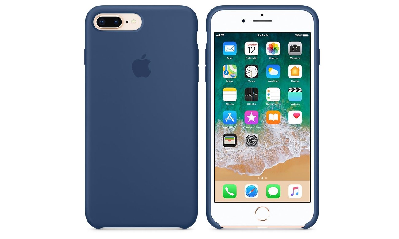 Apple Silicone Case do iPhone 7/8 Plus