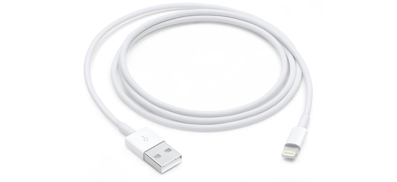 Apple Kabel do iPhone, iPad (Lightning) 1m biały