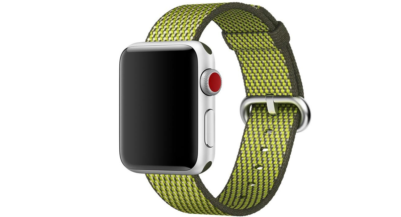 Pasek Apple Watch z plecionego nylonu