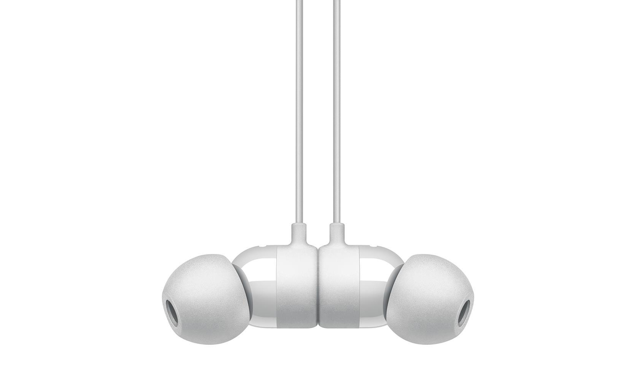Słuchawki przewodowe Apple urBeats3 smukłe ergonomiczne kształty idealnie dopasowane opcjonalne skrzydełka