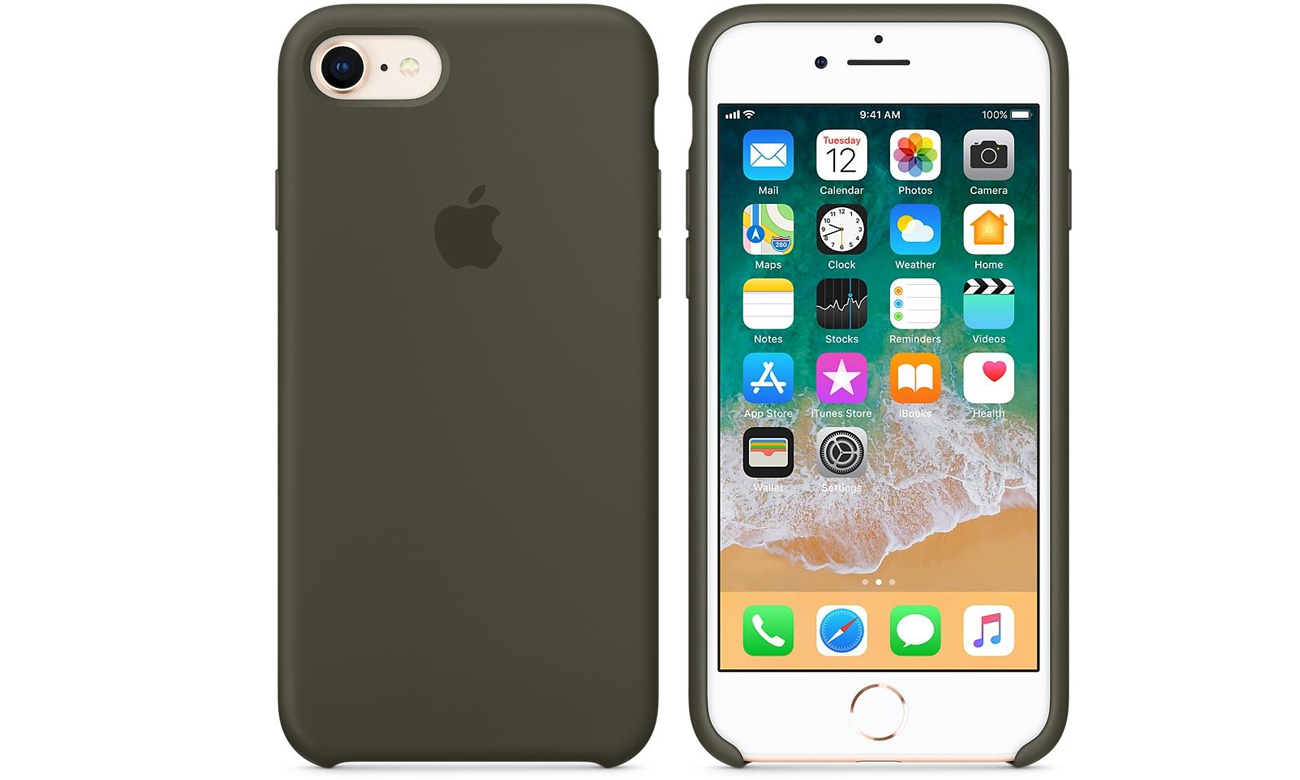 Apple Silicone Case do iPhone 7/8