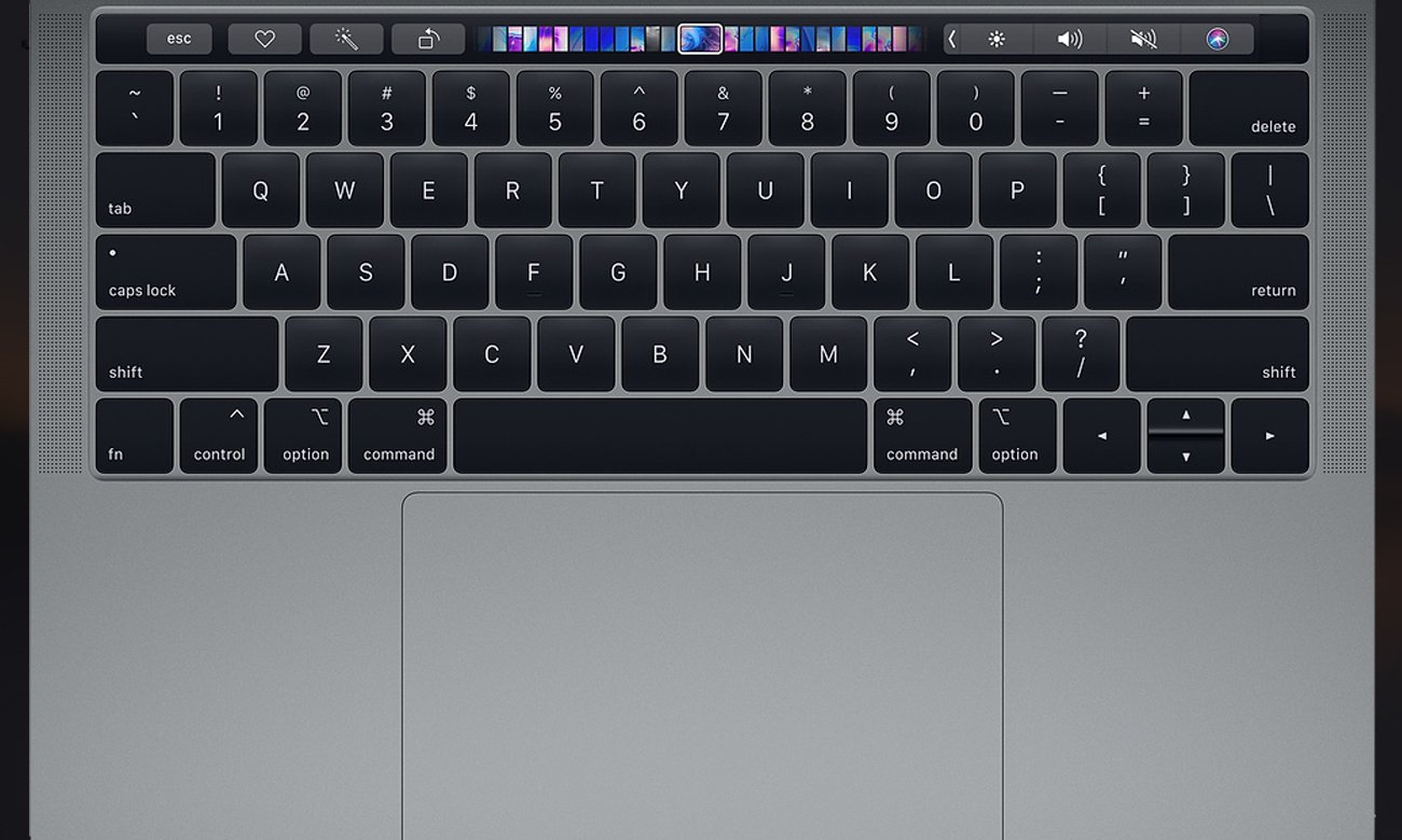 Apple MacBook Pro 13 cisza podczas pisania gładzik