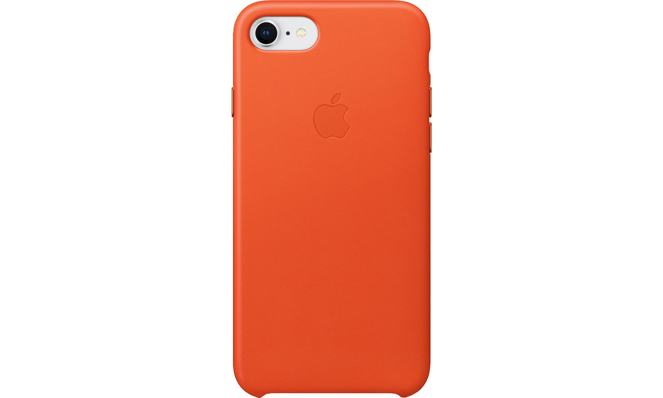 Apple Leather Case do iPhone 7/8 Bright Orange MRG82ZM/A