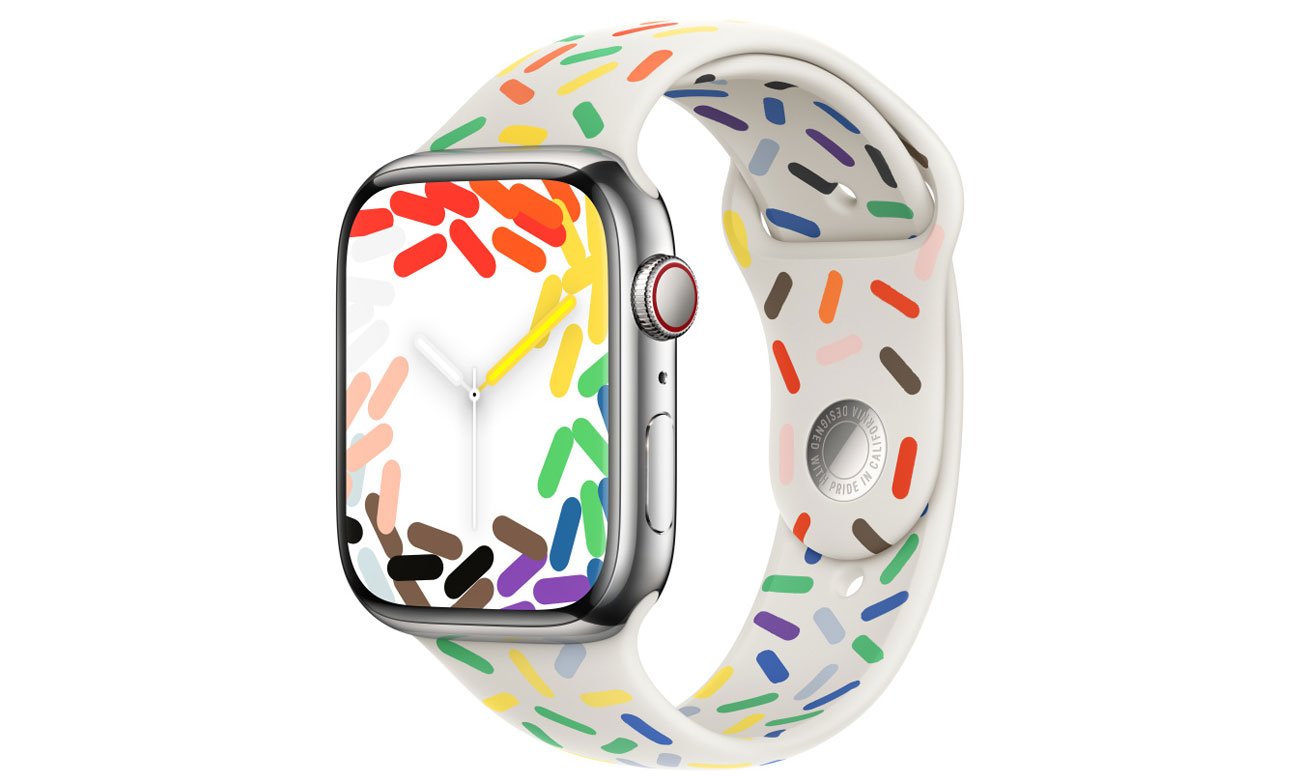 Apple Pride Edition do koperty 45 mm S/M