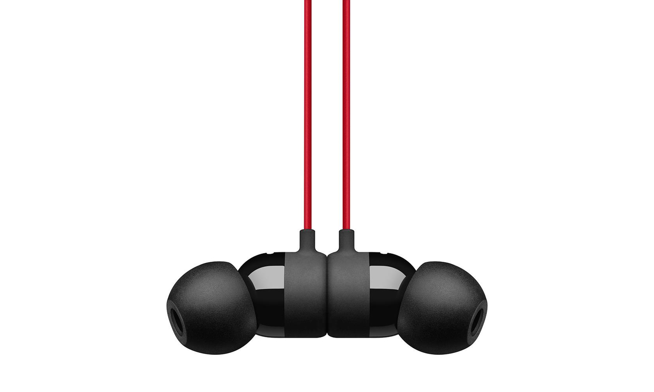 Słuchawki przewodowe Apple urBeats3 smukłe ergonomiczne kształty opcjonalne skrzydełka