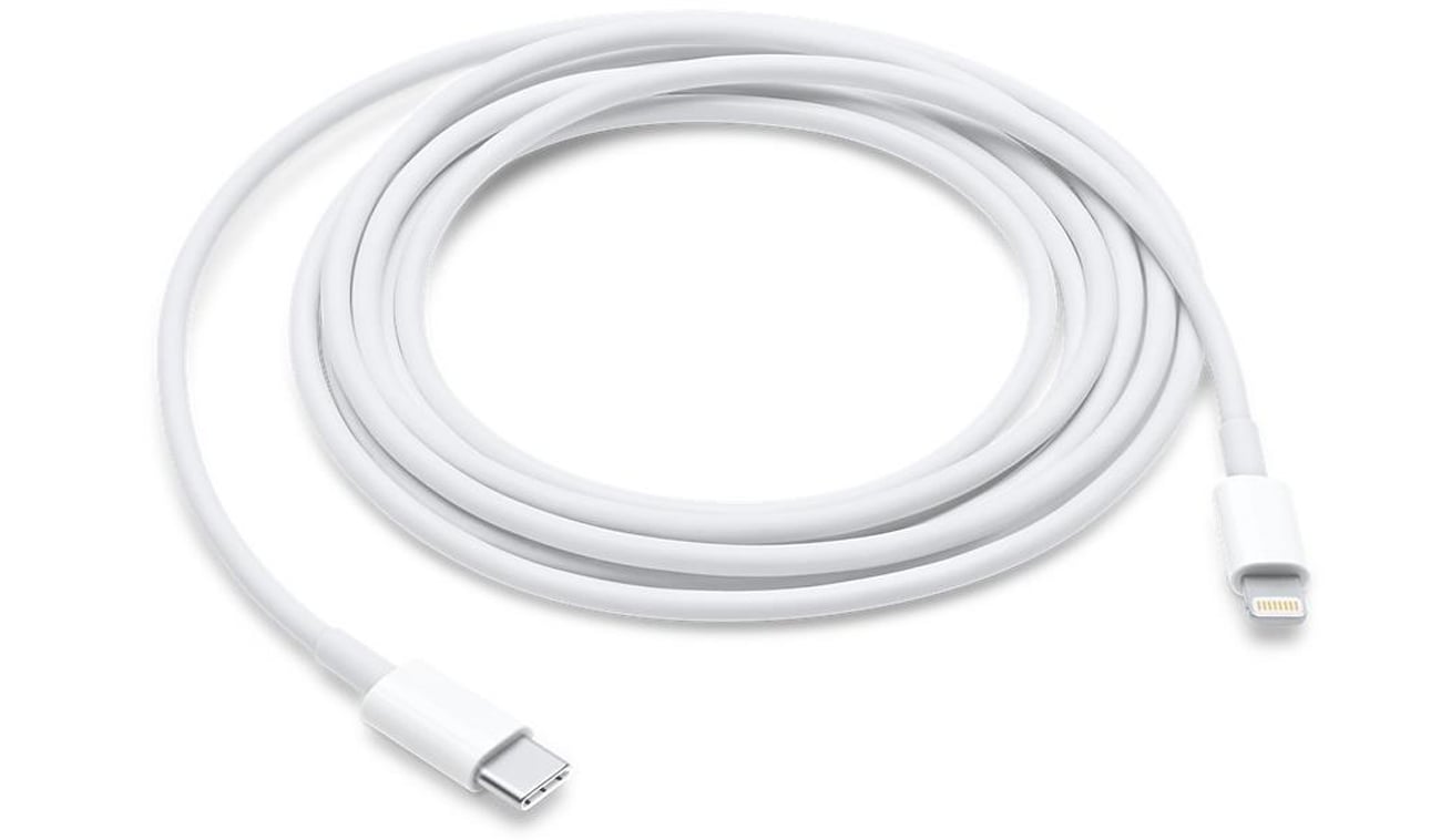 Apple USB-C-auf-Lightning-Kabel 2 m weiß