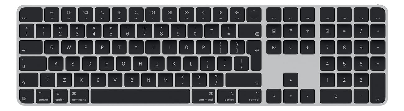 Apple Magic Keyboard Touch ID pole numeryczne US Int. czarny