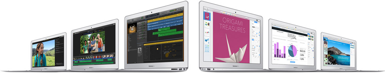 Apple MacBook Air aplikacje
