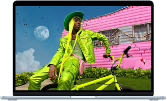 MacBook Air z wyświetlaczem Liquid Retina