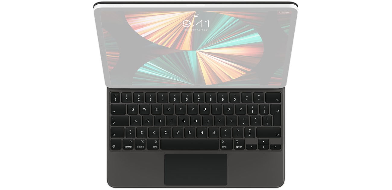 Apple Magic Keyboard iPad Pro 12,9'' (5.gen) schwarz MJQL3Z/A