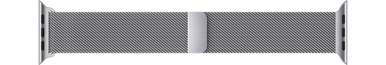 Apple Bransoleta Mediolańska do Apple Watch srebrny