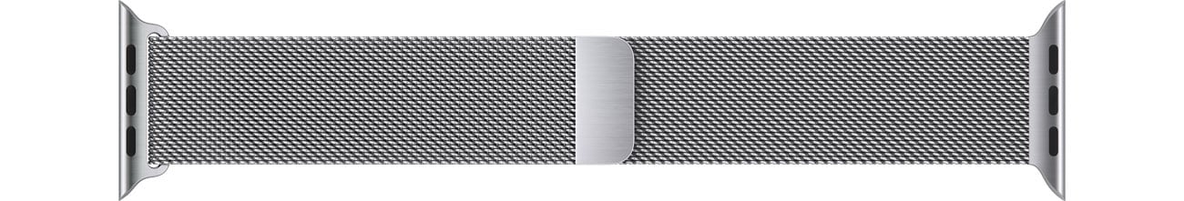 Apple Bransoleta Mediolańska do Apple Watch srebrny