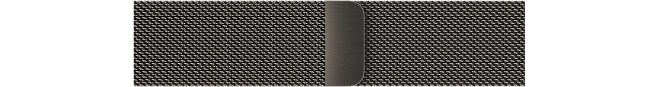 Apple Bransoleta mediolańska grafit