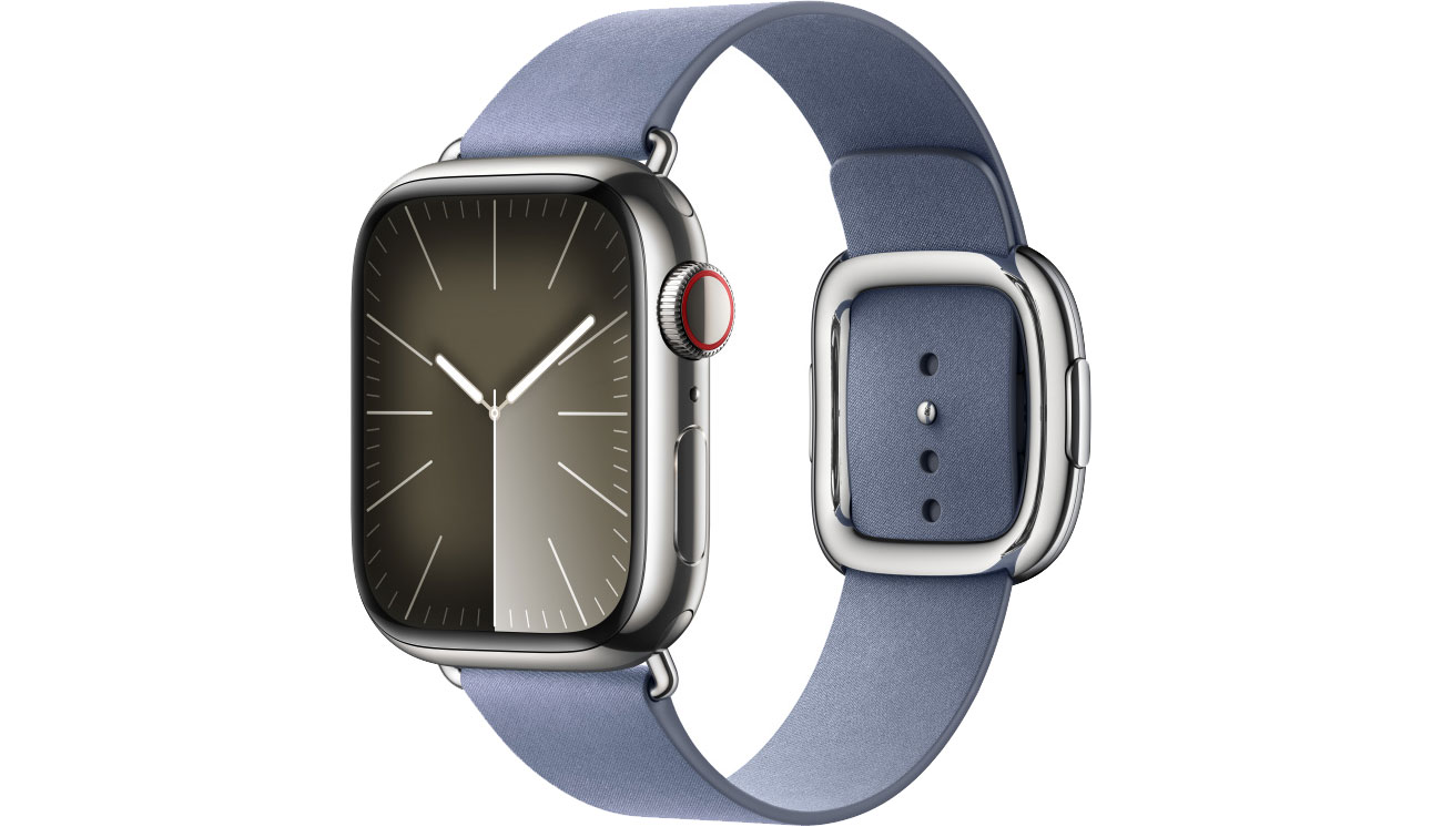 Apple Pasek z klamrą 41 mm S beż