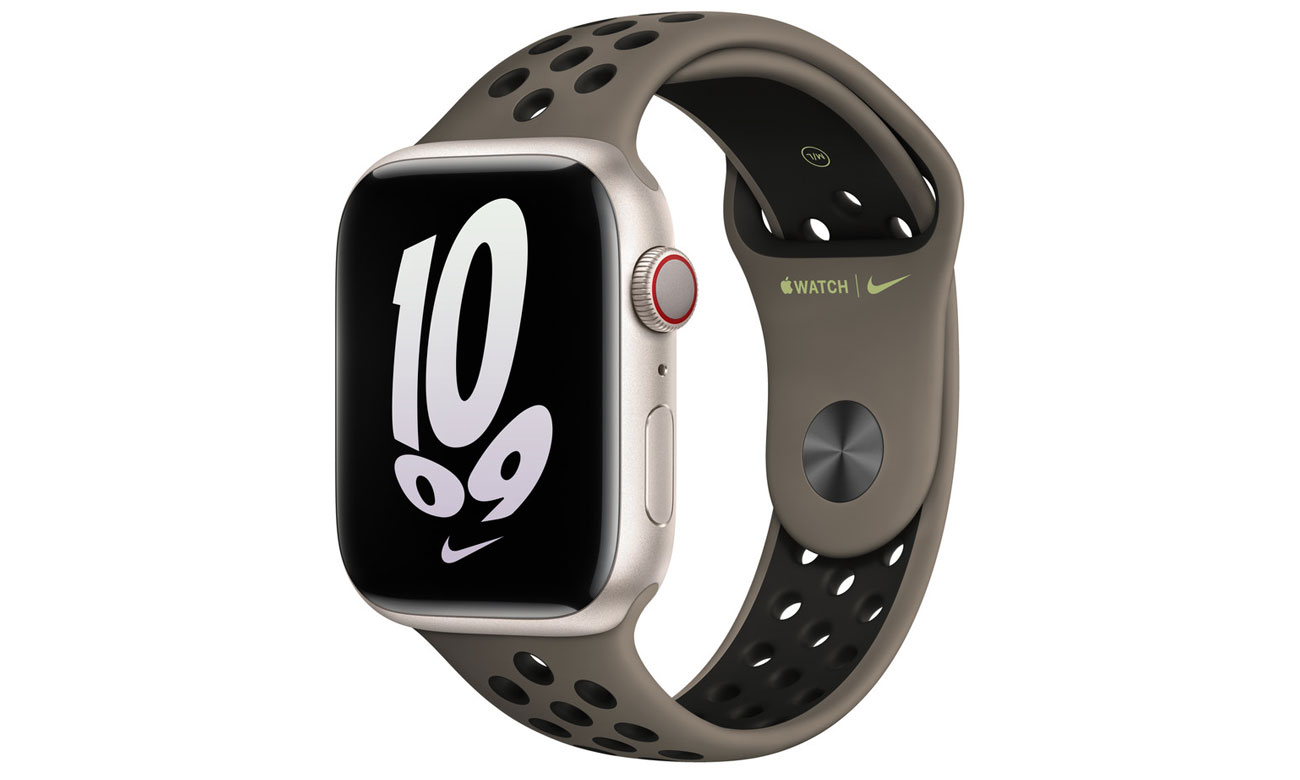 Apple watch Nike w kolorze Olive Grey/czarnym