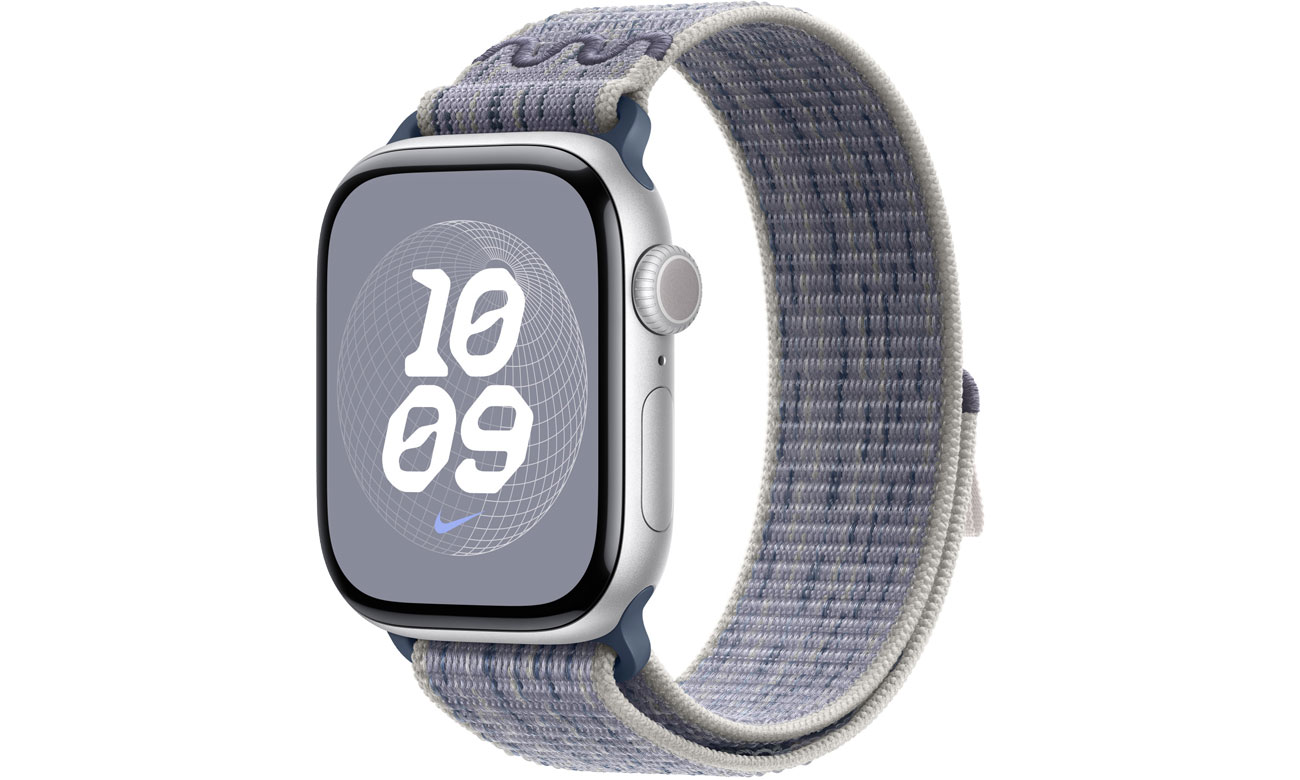 Apple Opaska sportowa Nike 38-42 mm szary/niebieski
