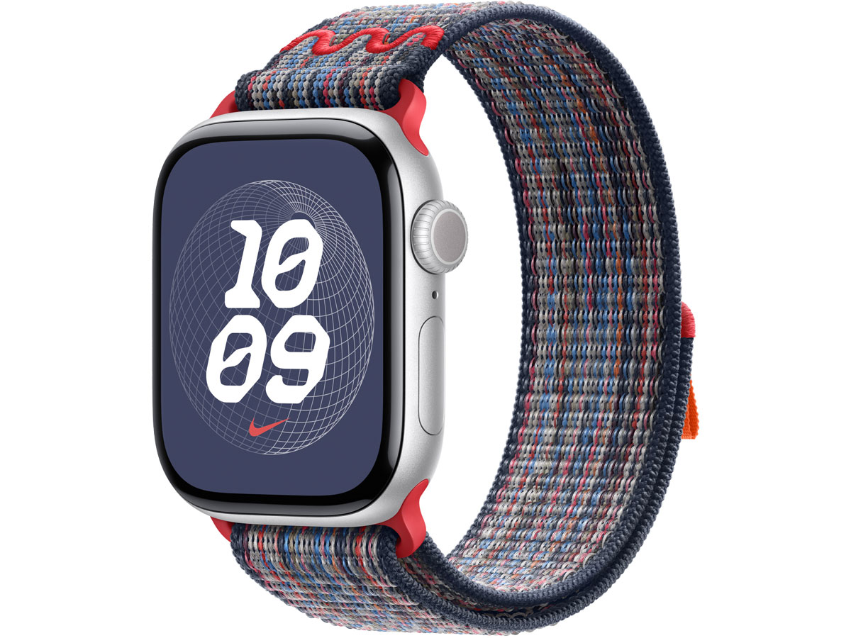 Apple Opaska sportowa Nike 38-41 mm niebieski/czerwony