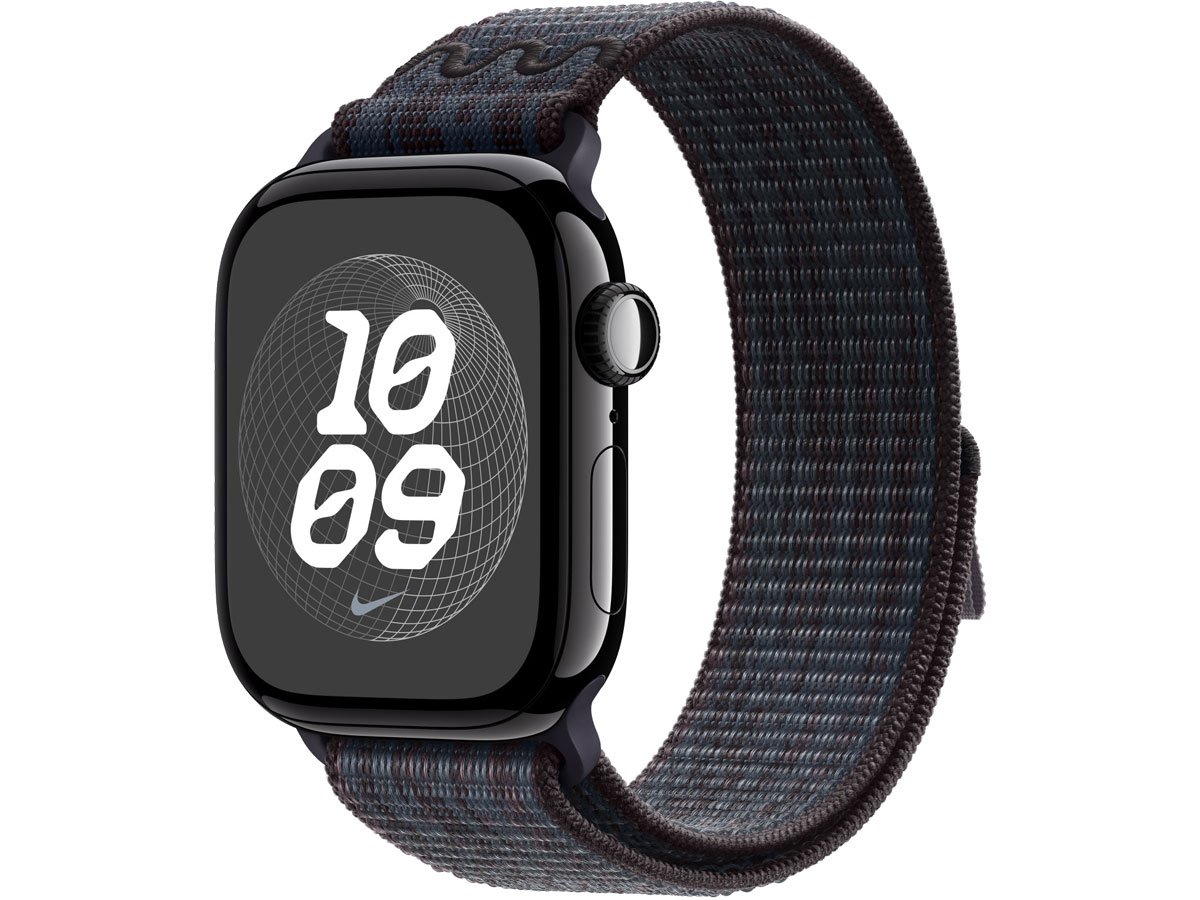Apple Opaska sportowa Nike 38-41 mm czarny/niebieski