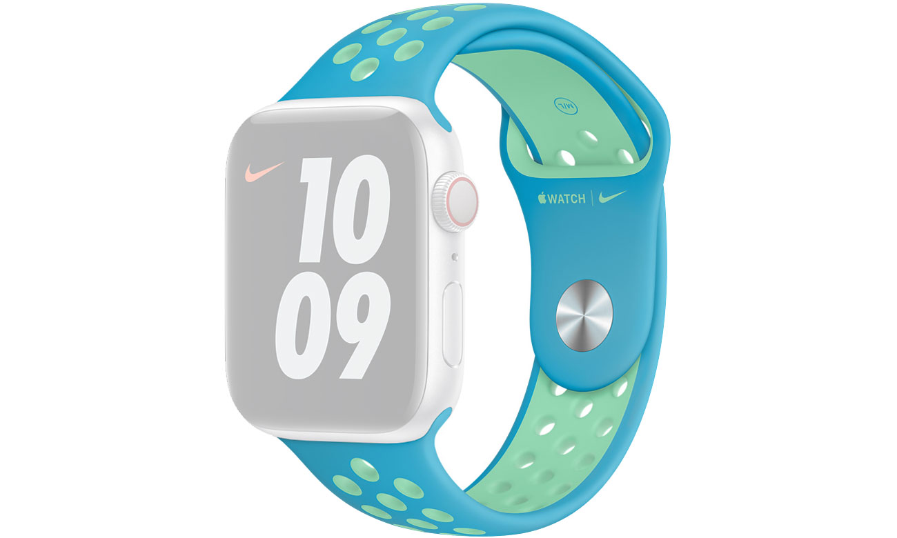 Apple Pasek Sportowy Nike do Apple Watch Blue / Green Paski do