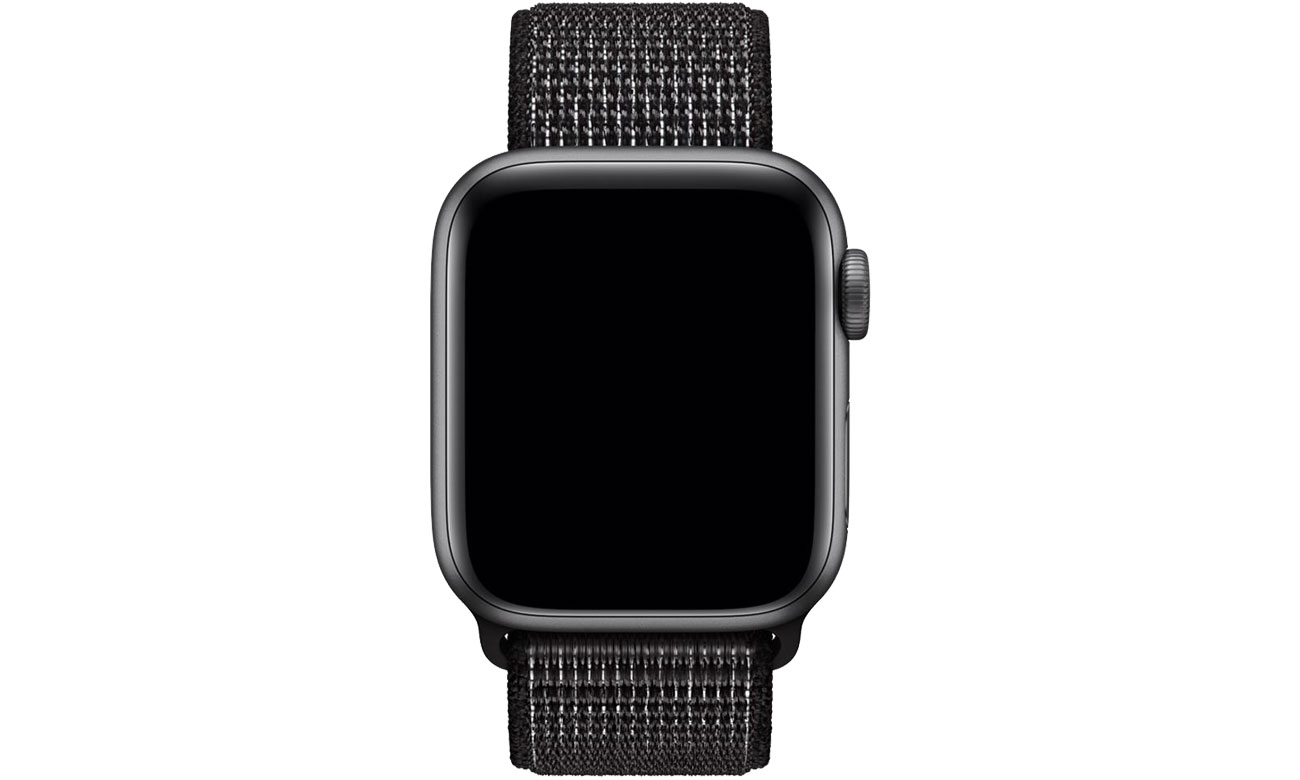 Apple Opaska sportowa Nike czarna do koperty 40 mm