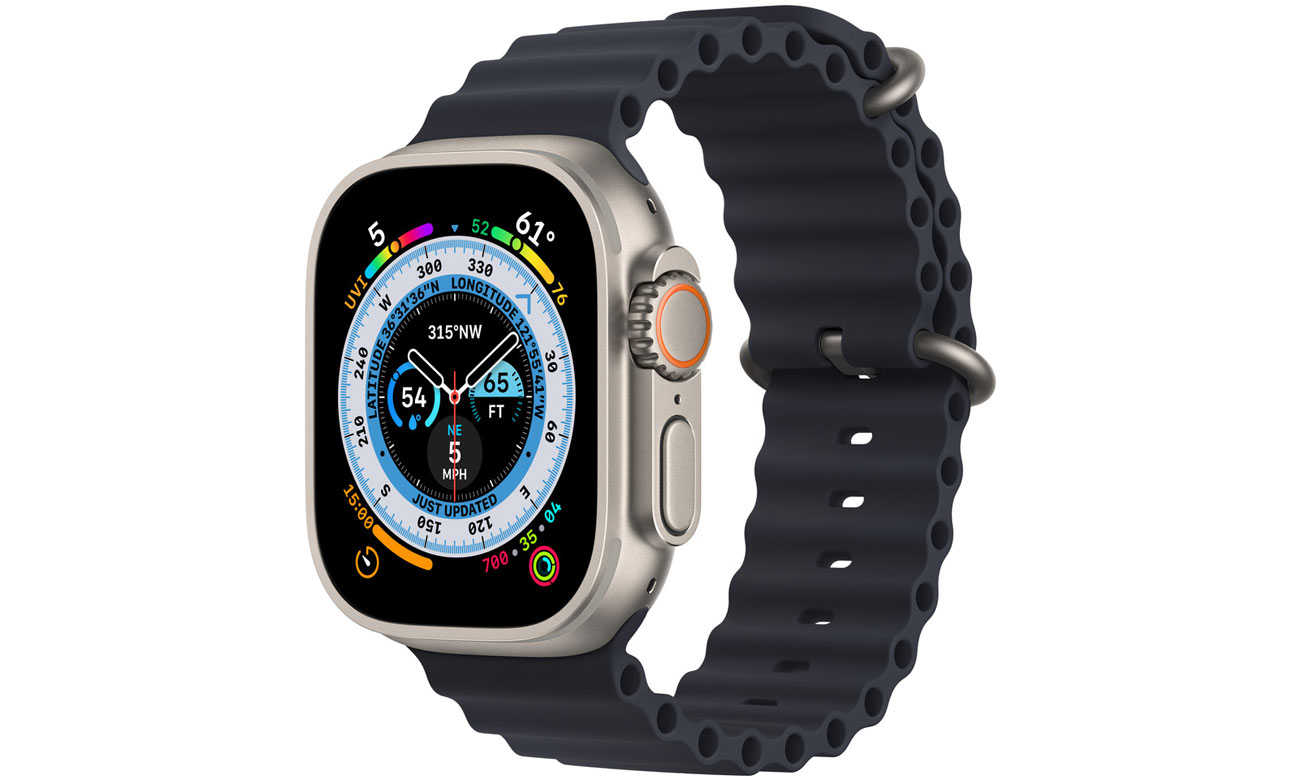 Pasek Ocean w kolorze północy do Apple Watch 49 mm